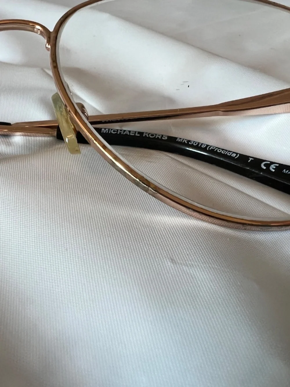 Michael Kors Optical Rose Gold Glasses